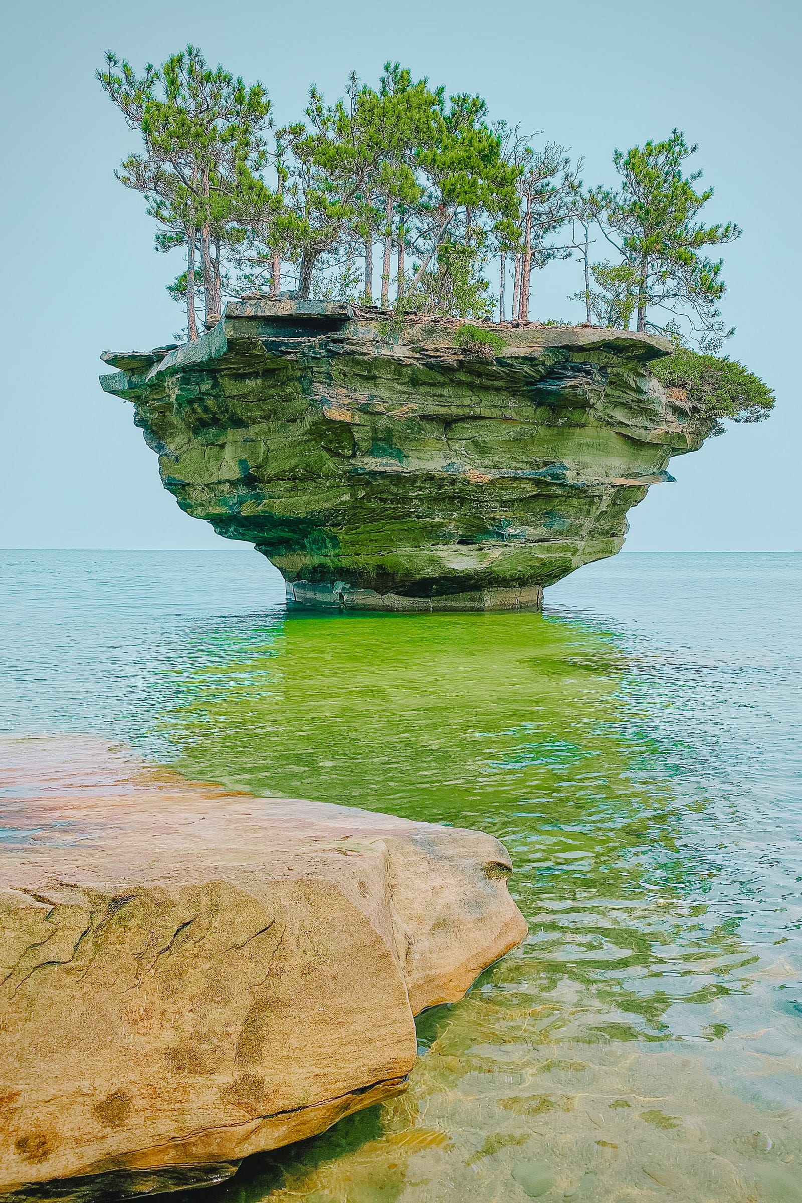 Best Things To Do In Michigan This Year Turnip Rock Lake Huron