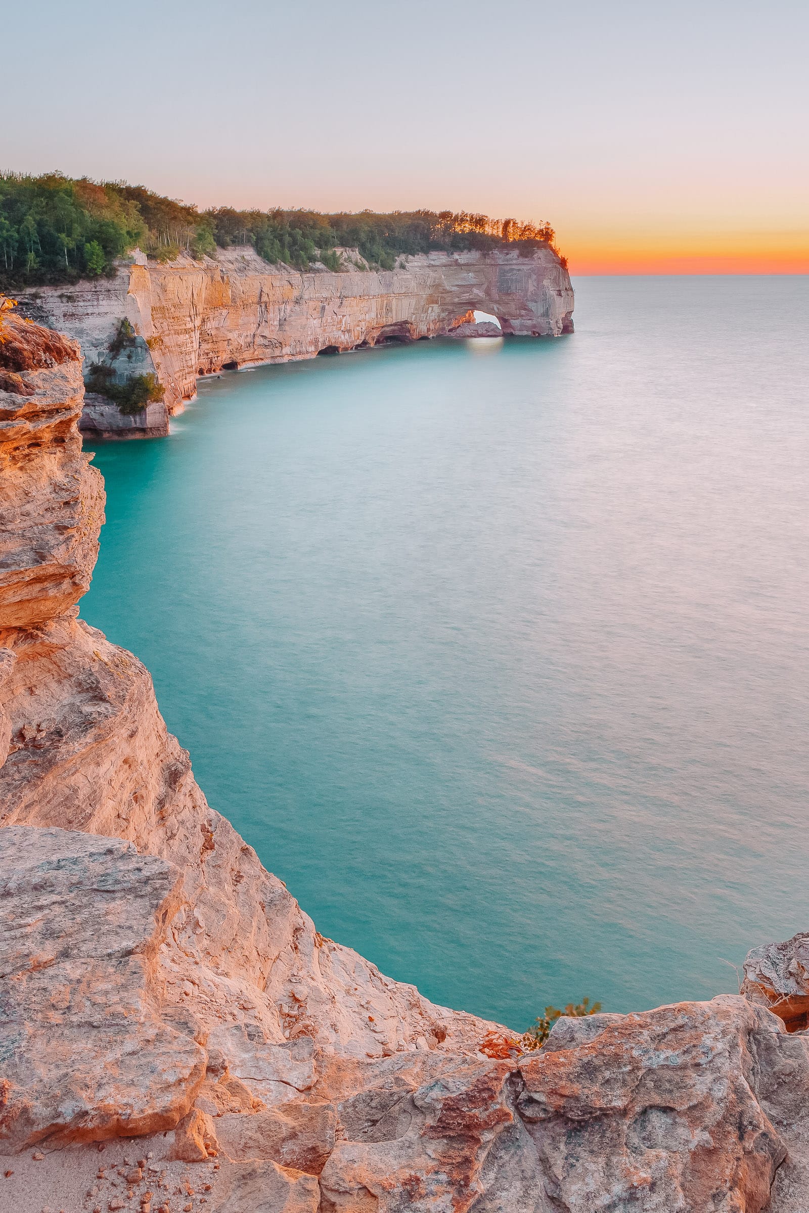 Best Things To Do In Michigan This Year Grand Portal Point Pictured Rock National Lakeshore