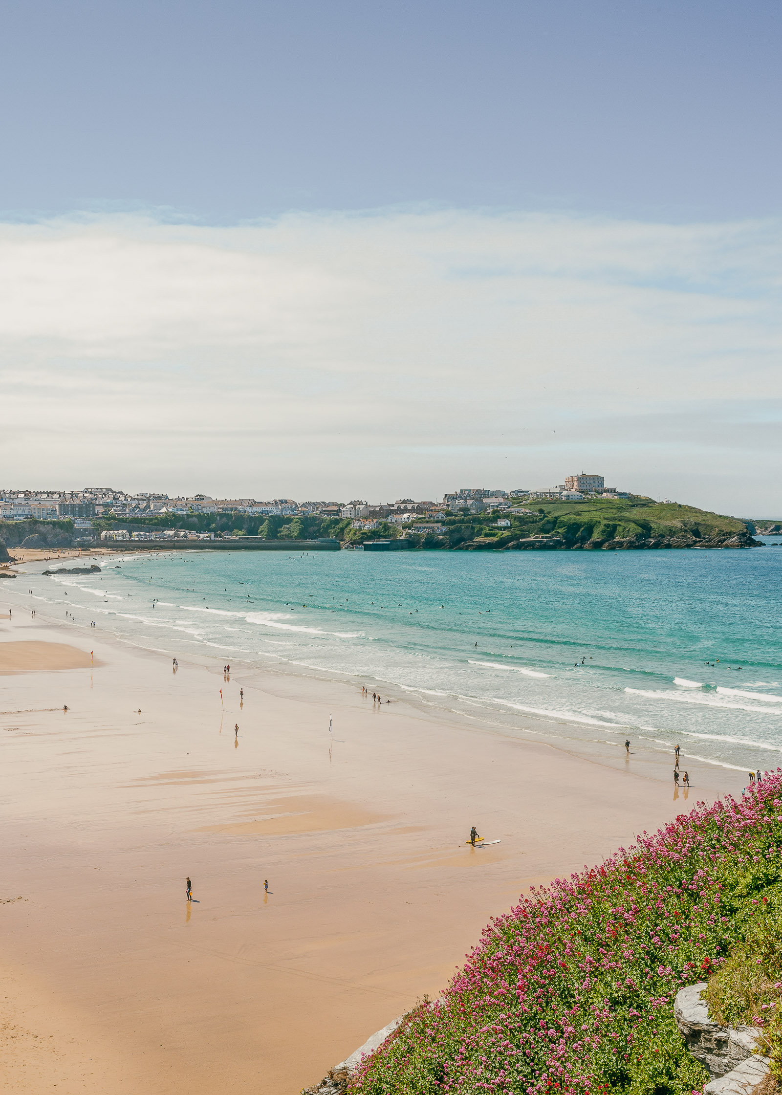 Best Areas In Cornwall To Visit England Newquay Beach