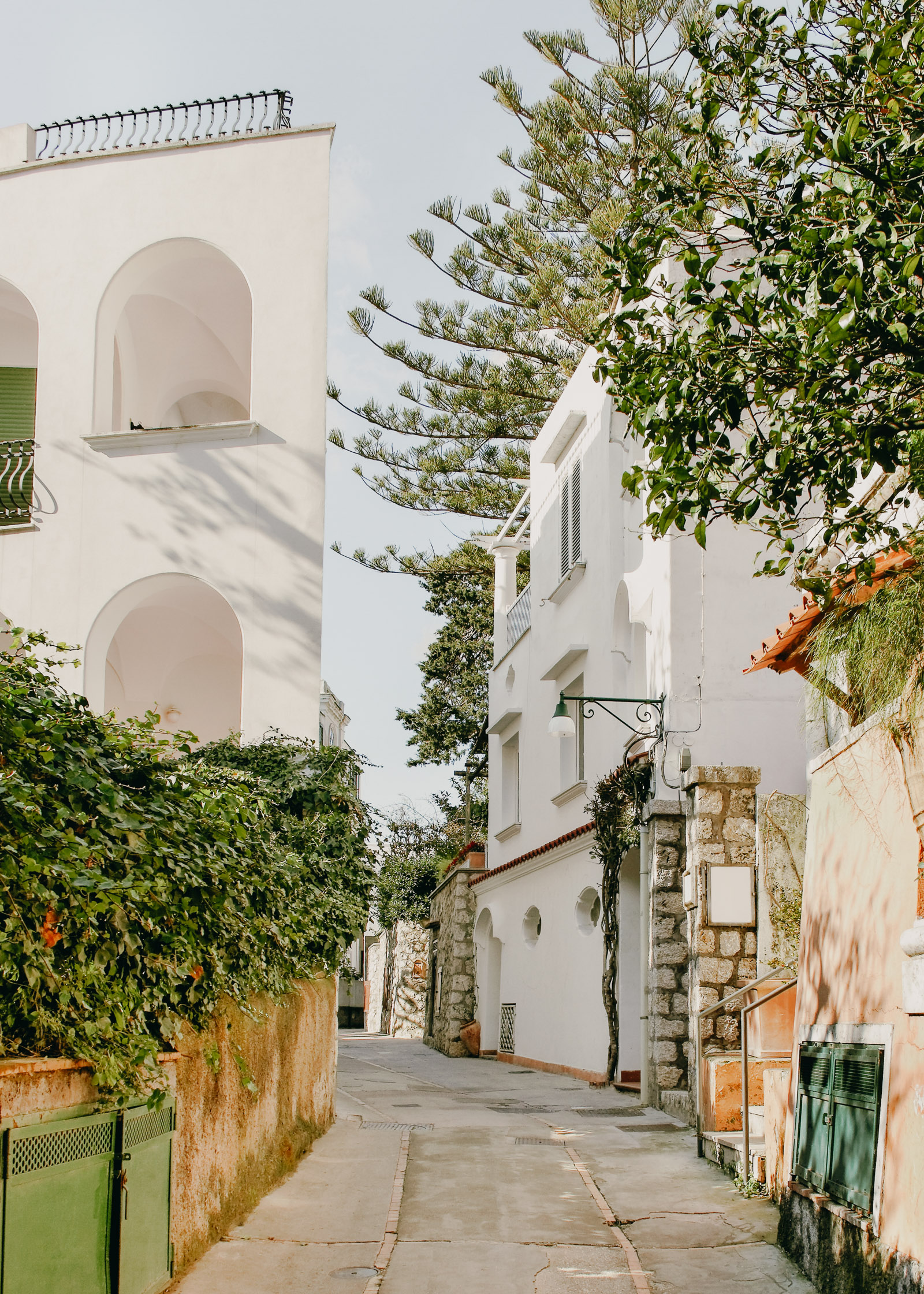 Best Things To Do In Capri town streets things to do