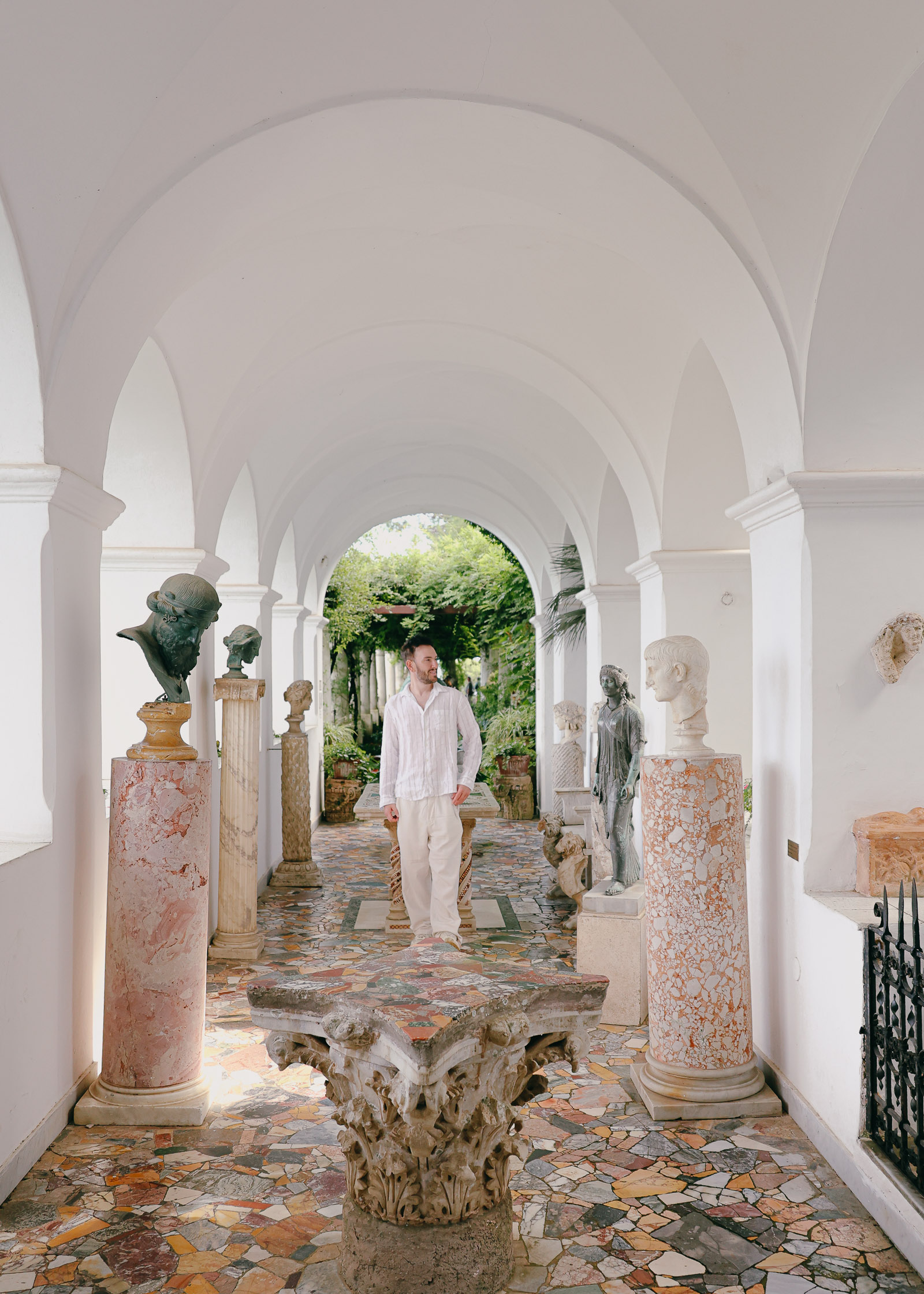 Best Things To Do In Capri, Italy Villa San Michele Anacapri view inside